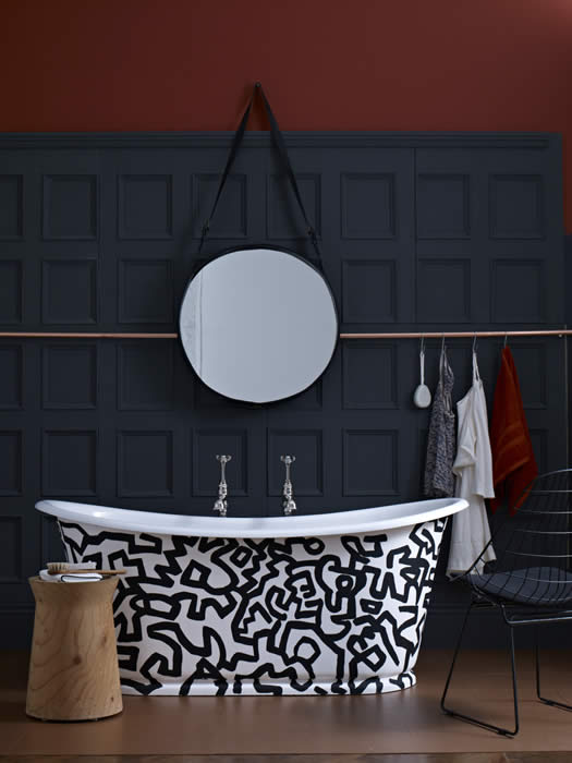 bathroom wall panelling